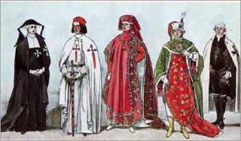 Одежда членов духовных орденов